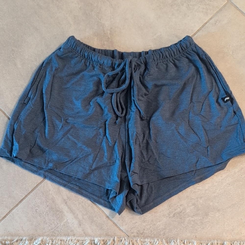 MeUndies Charcoal Blue Women's Pajama Shorts